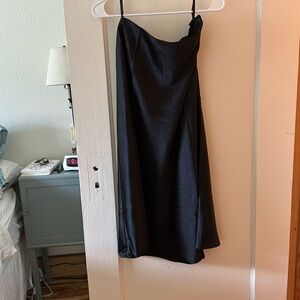 Never been worn long black skirt